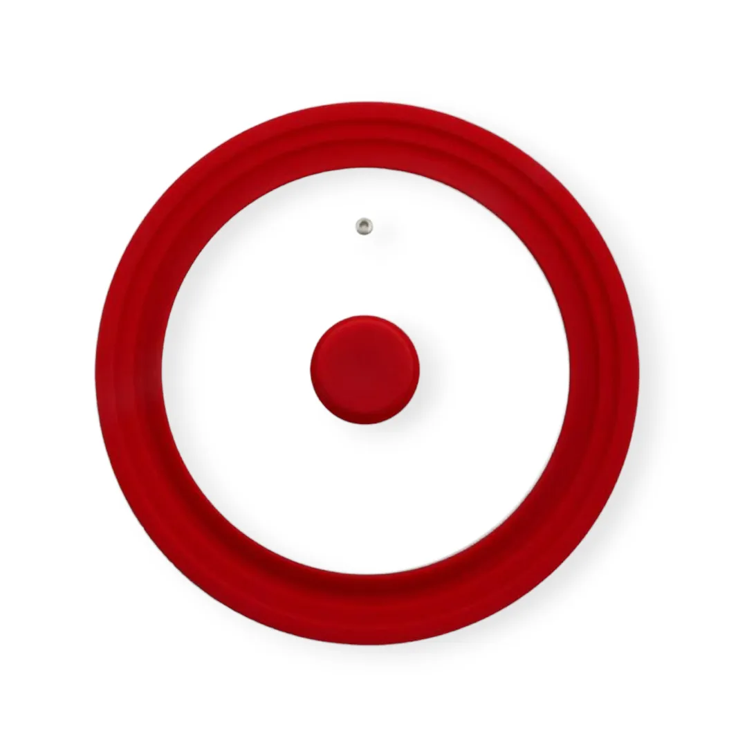 Eetrite Multi Purpose Lid 24-26-28cm Red ER1765RD