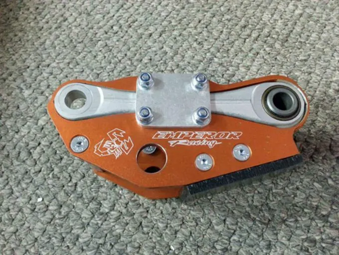 Emperor Racing KTM XC-F / SX-F 350 / 450 Linkage Guard Orange