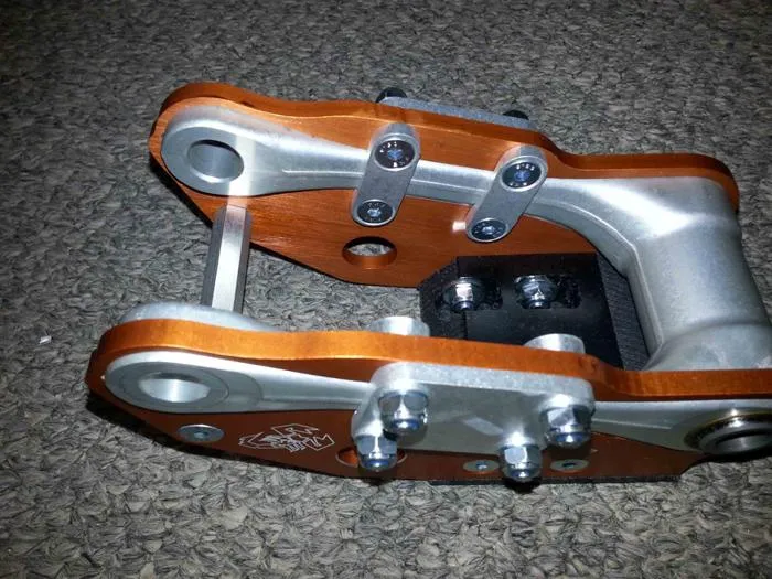 Emperor Racing KTM XC-F / SX-F 350 / 450 Linkage Guard Orange