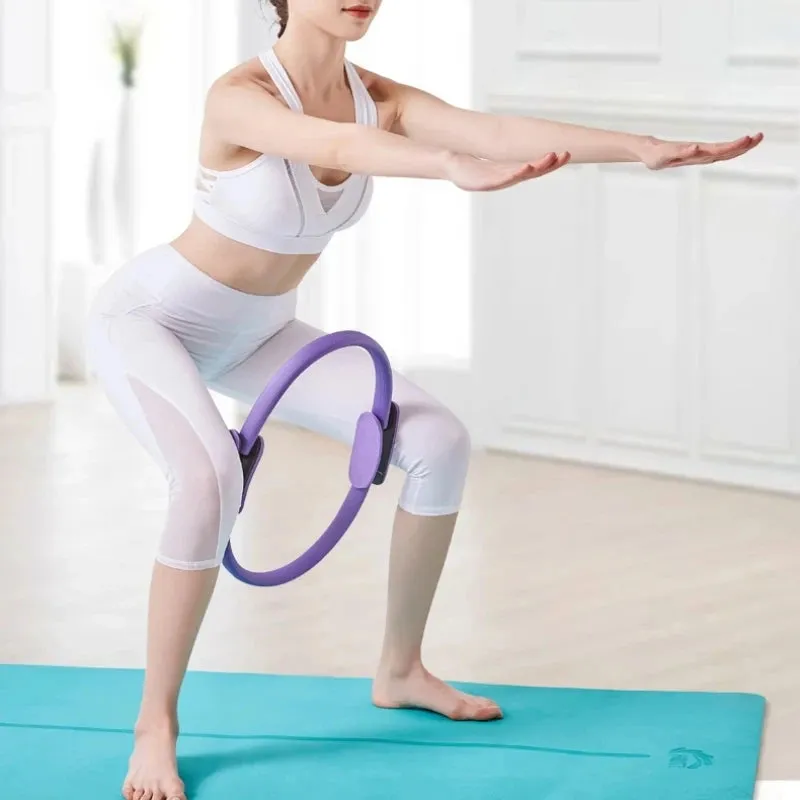 Enhance Your Pilates and Yoga Workouts with our Yoga Fitness Ring Circle - Perfect for Home Exercise and Resistance Training!