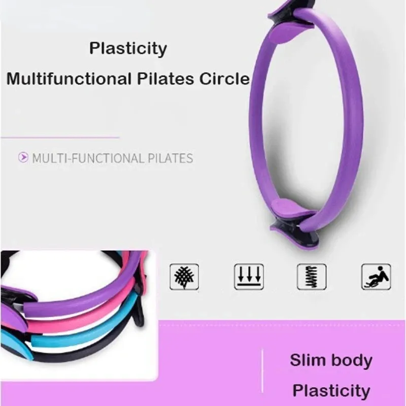 Enhance Your Pilates and Yoga Workouts with our Yoga Fitness Ring Circle - Perfect for Home Exercise and Resistance Training!