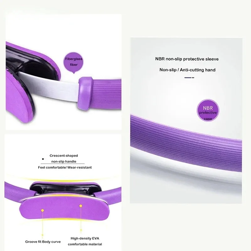 Enhance Your Pilates and Yoga Workouts with our Yoga Fitness Ring Circle - Perfect for Home Exercise and Resistance Training!