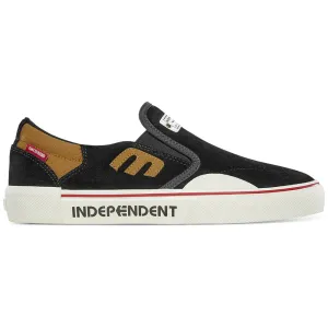 ETNIES MARANA SLIP X INDY [BLACK/BROWN] SHOES