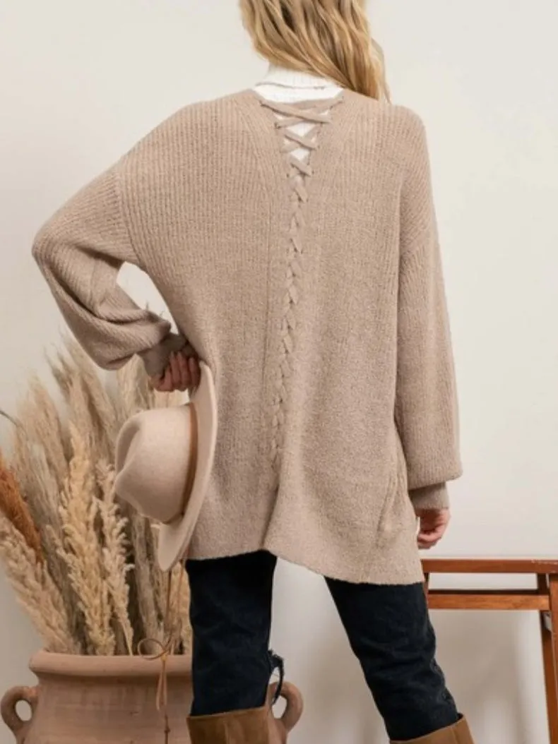 Everyday Cardigan: Khaki
