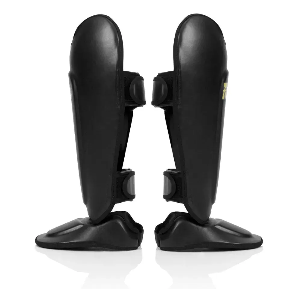 Fairtex SP8 Ultimate Shin Guards - Black & Gold