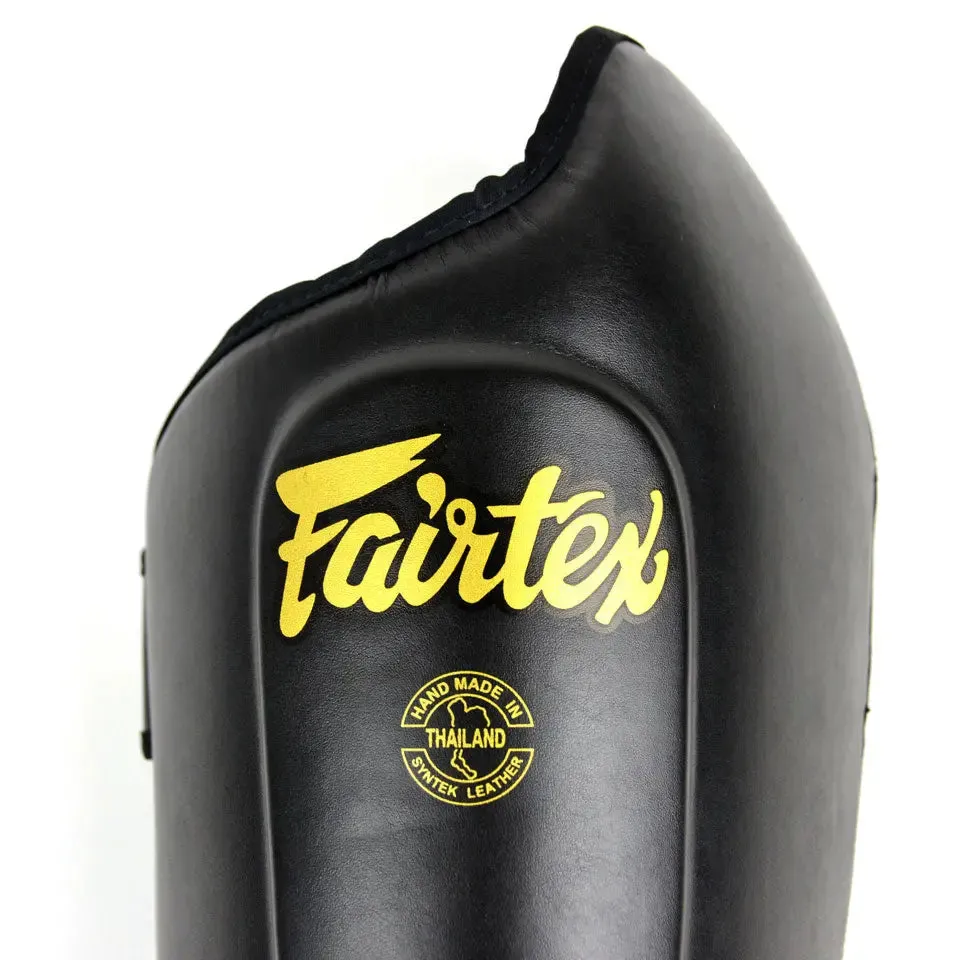 Fairtex SP8 Ultimate Shin Guards - Black & Gold