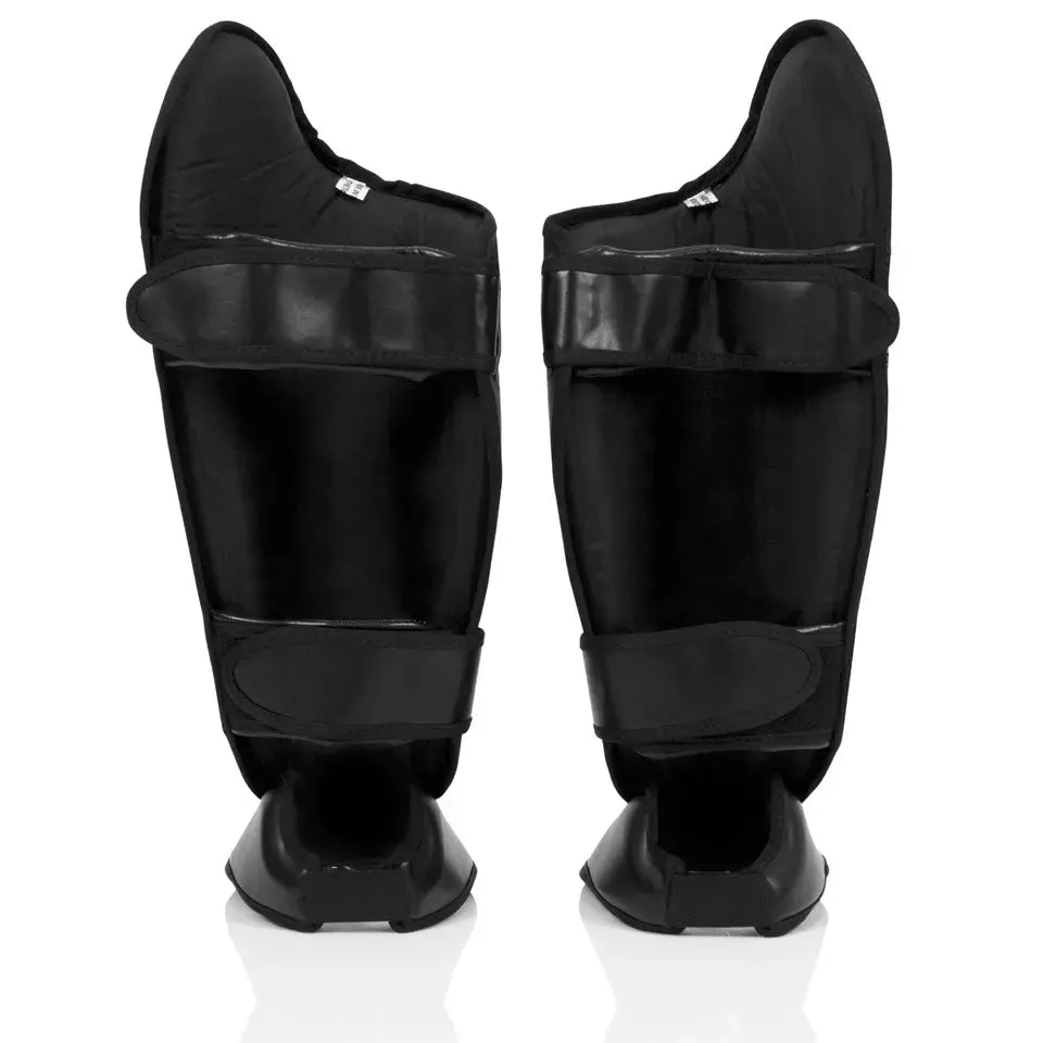 Fairtex SP8 Ultimate Shin Guards - Black & Gold