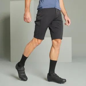 Fitted MTB Shorts Rockrider Race - Black