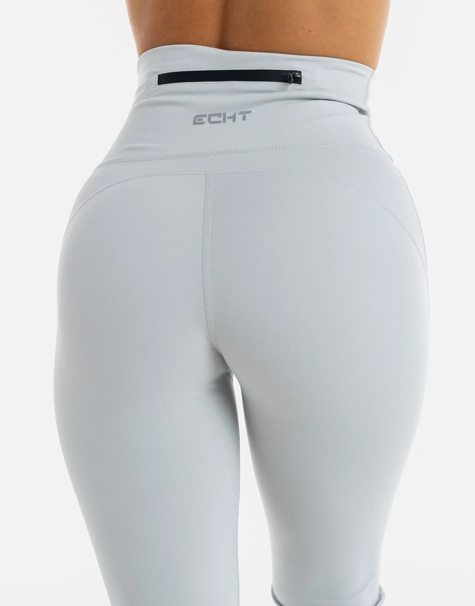 Flare Leggings - Micro Grey