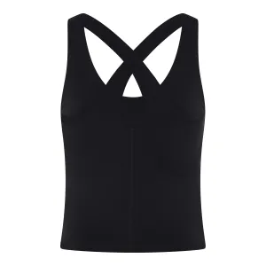 Float Zoe Superstretch Tank Top, Black