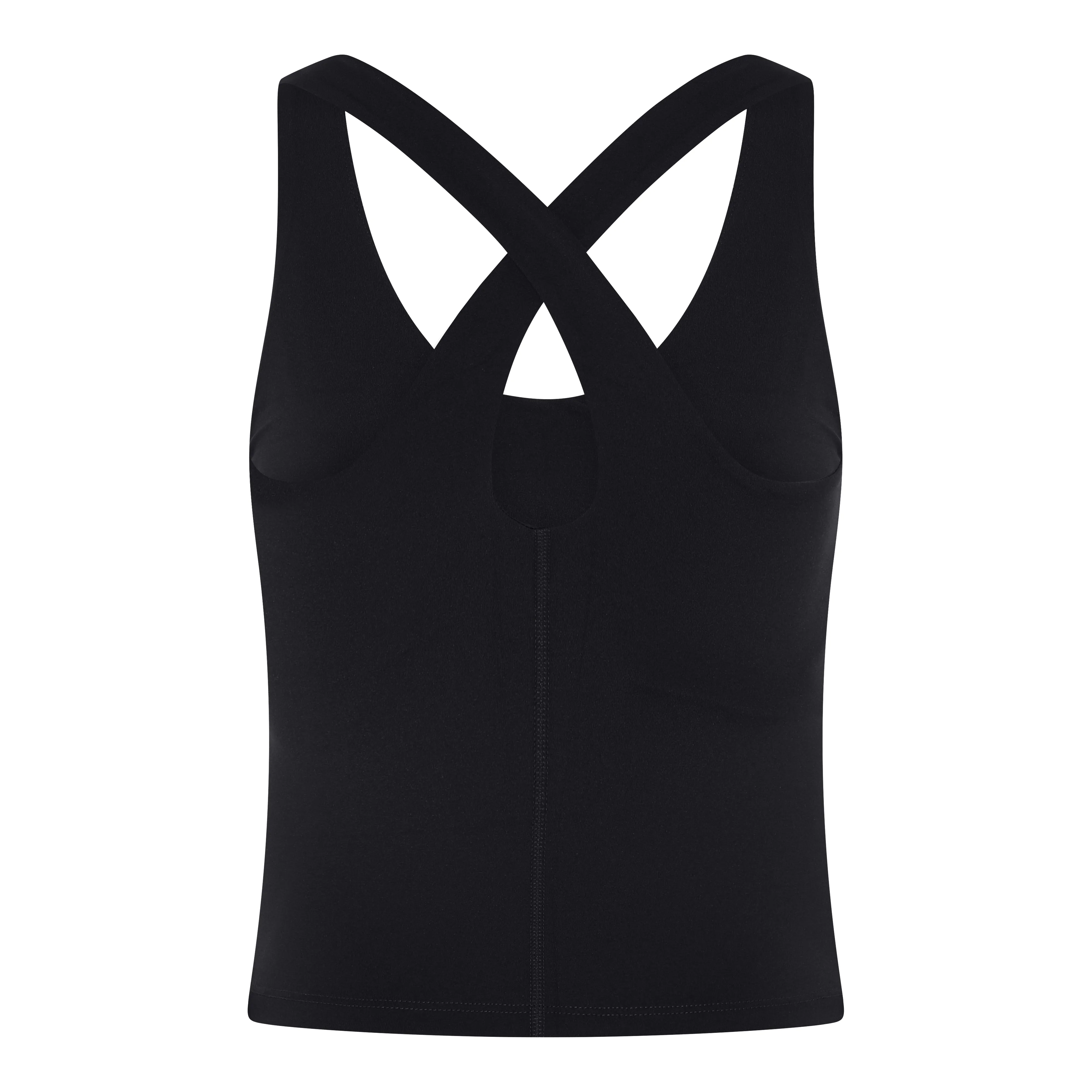 Float Zoe Superstretch Tank Top, Black
