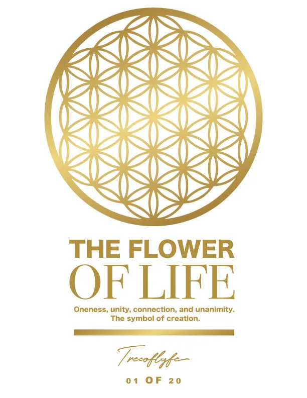 Flower of Life Lightweight Hoodie