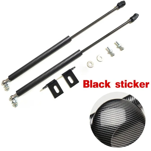 For VW Polo 2019 2020 AW MK6 Refit Bonnet Hood Gas Spring Shock Lift Strut Bars Support Hraulic Rod Car-styling
