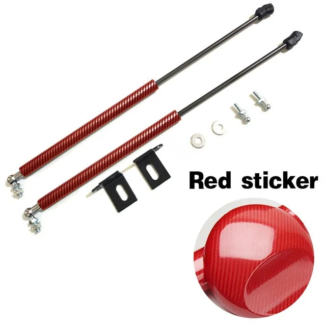 For VW Polo 2019 2020 AW MK6 Refit Bonnet Hood Gas Spring Shock Lift Strut Bars Support Hraulic Rod Car-styling