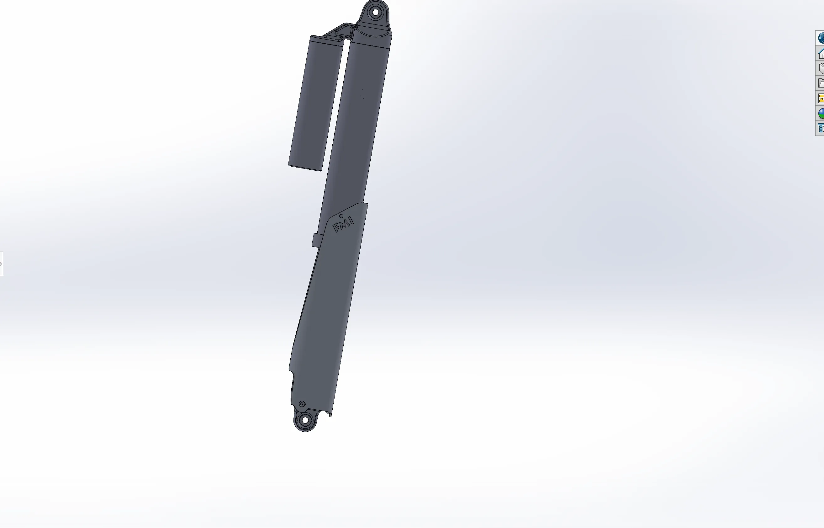 Full Length Aluminum Shock Guard for Gen3 Ford Raptor/ Raptor R for Rear Shock - PAIR