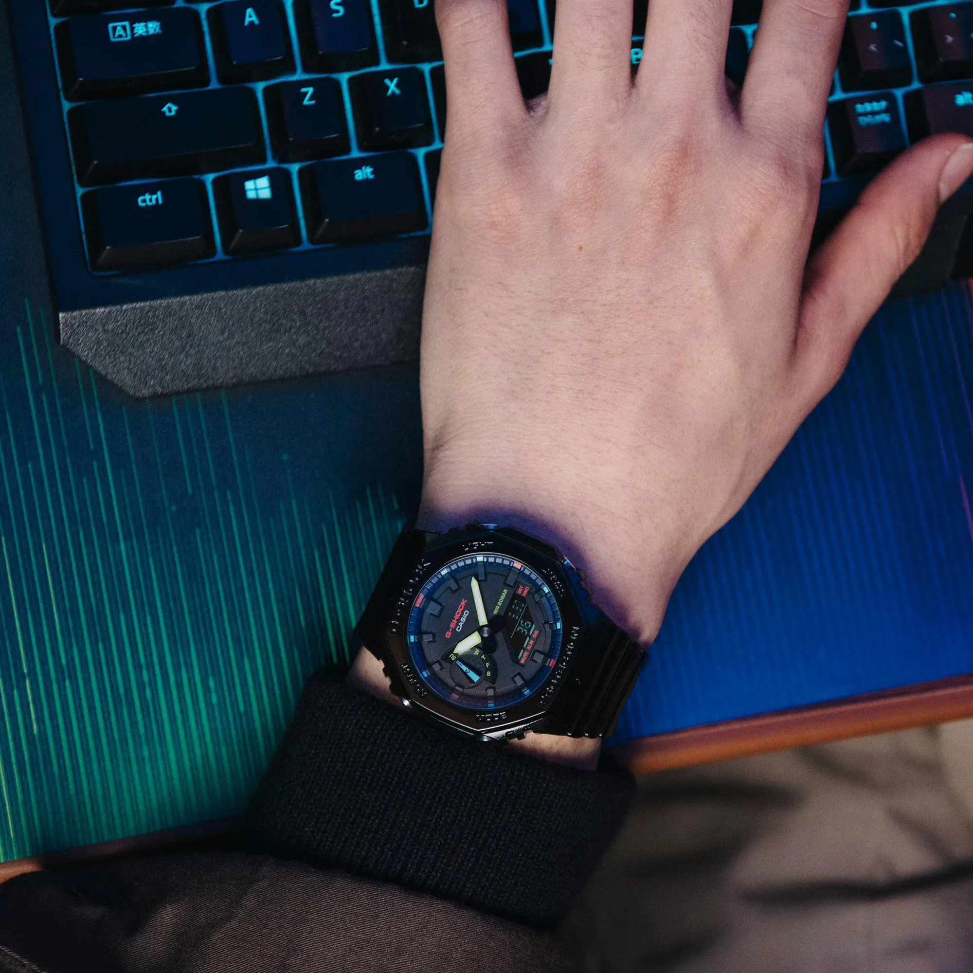 G-Shock GA-2100RGB-1A