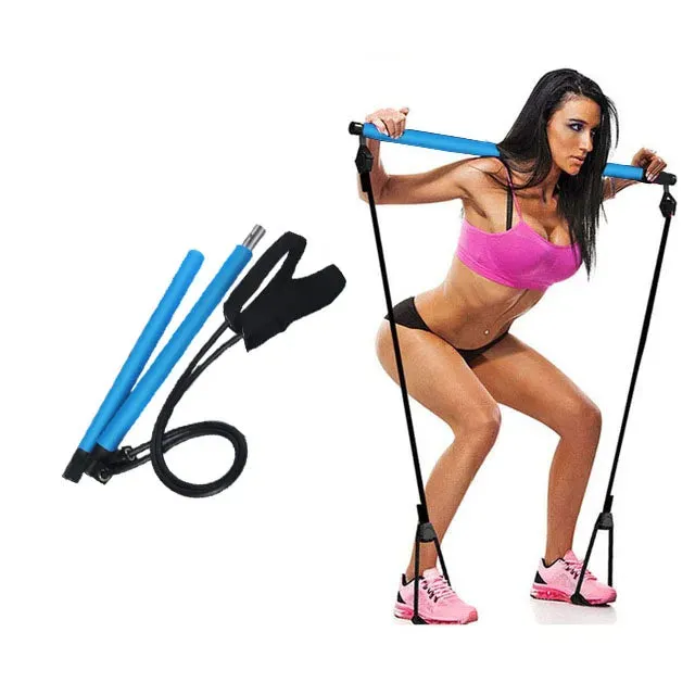 Get Stronger and More Flexible Anywhere with the Portable Yoga Pilates Bar Stick!