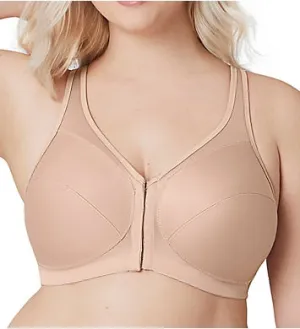 Glamorise Magic Lift with Posture Back Support Bra 1265, Cafe, Size 42DD, Retails $70 
