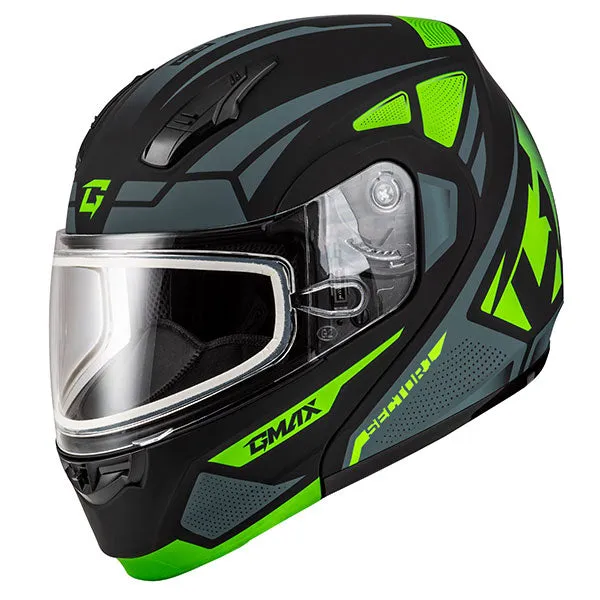 GMAX MD04 Sector Modular Helmet with Dual Lens Face Shield