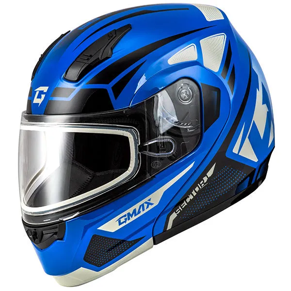 GMAX MD04 Sector Modular Helmet with Dual Lens Face Shield