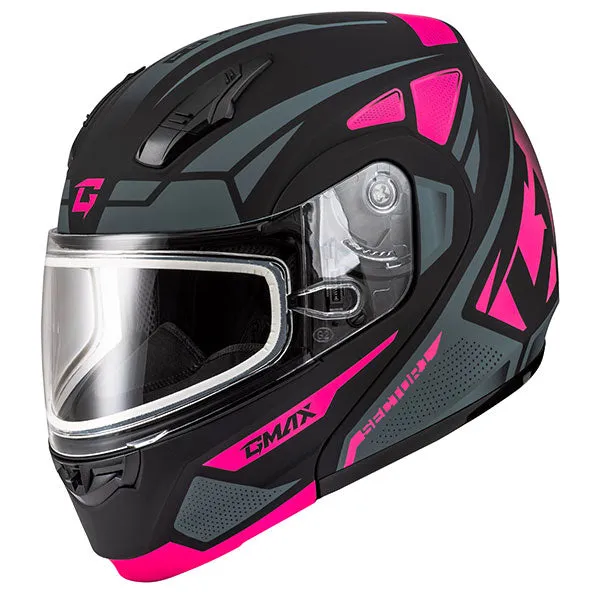 GMAX MD04 Sector Modular Helmet with Dual Lens Face Shield