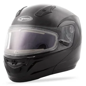 Gmax MD04 Solid Modular Helmet With Electric Lens Shield