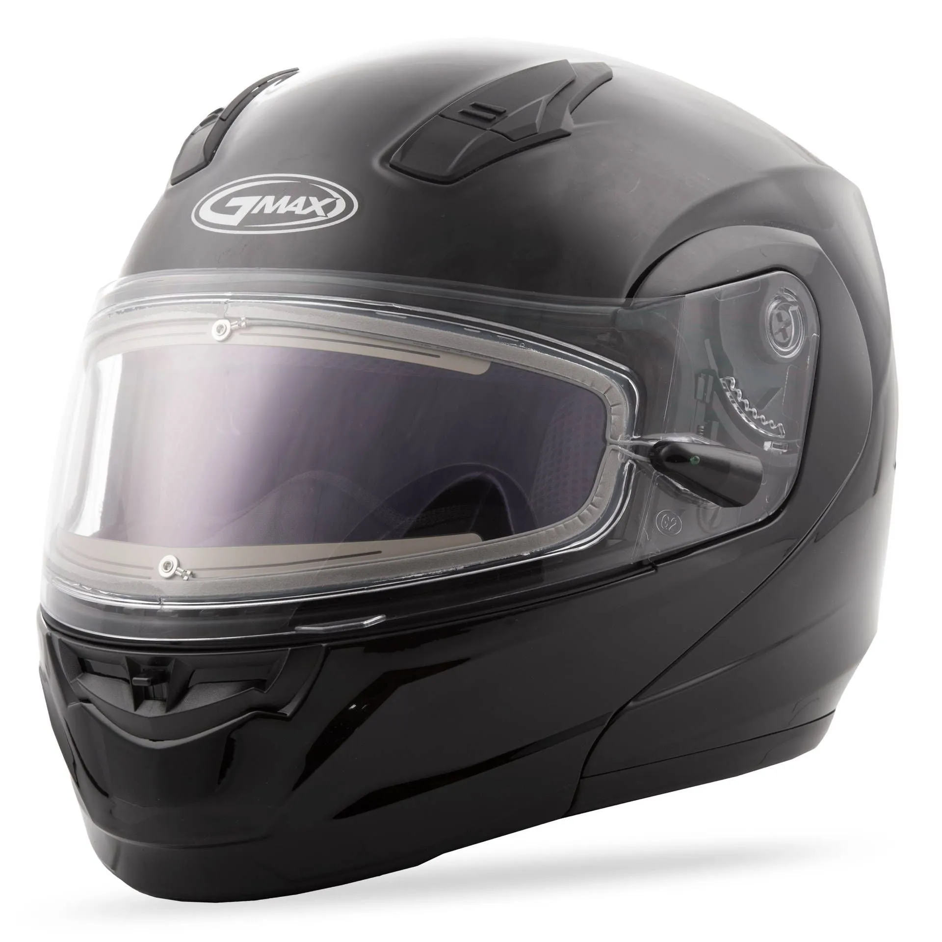 Gmax MD04 Solid Modular Helmet With Electric Lens Shield