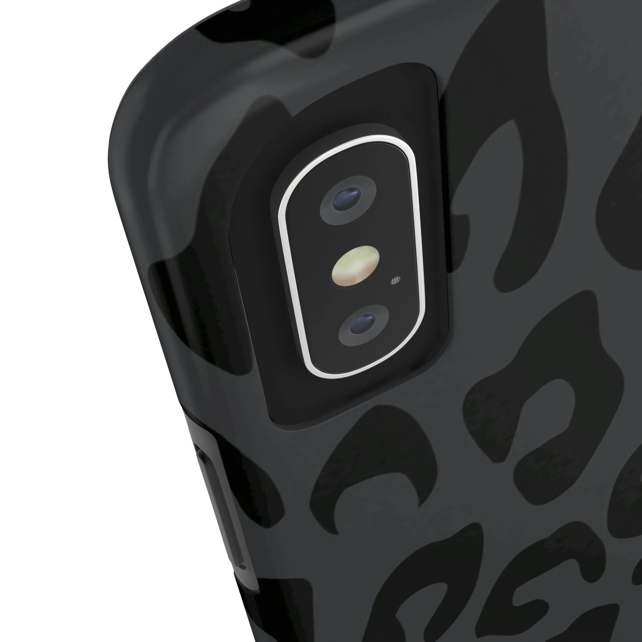 Gray Cheetah phone case
