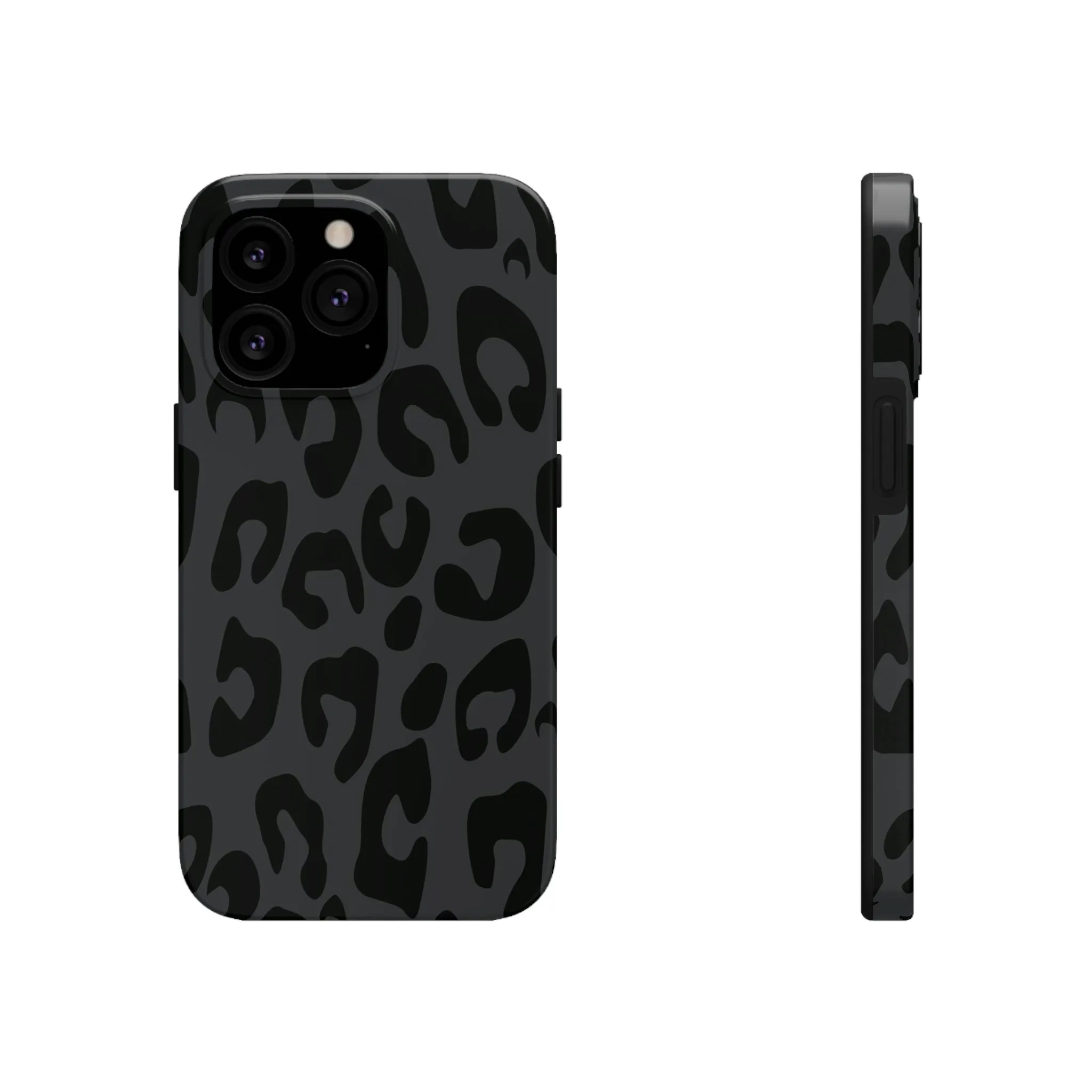 Gray Cheetah phone case