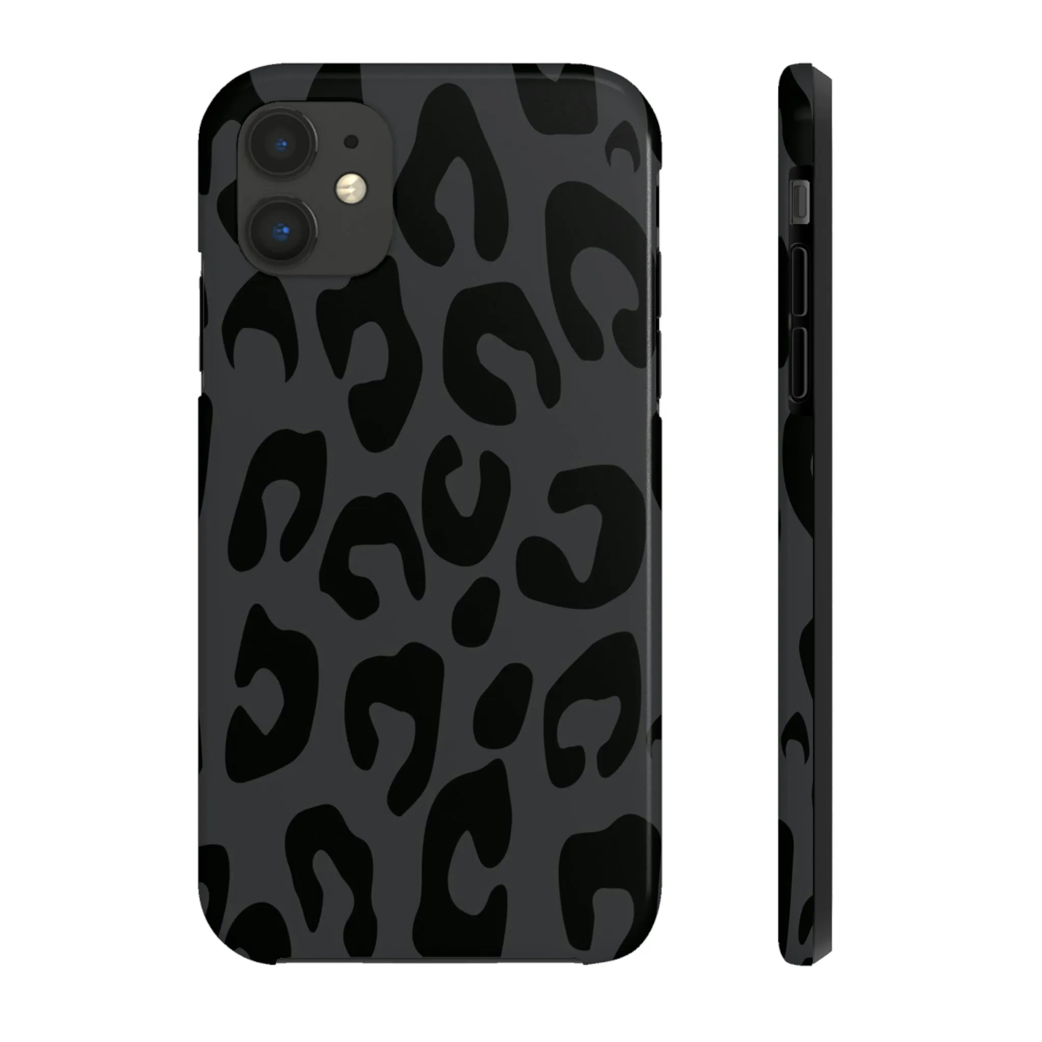 Gray Cheetah phone case