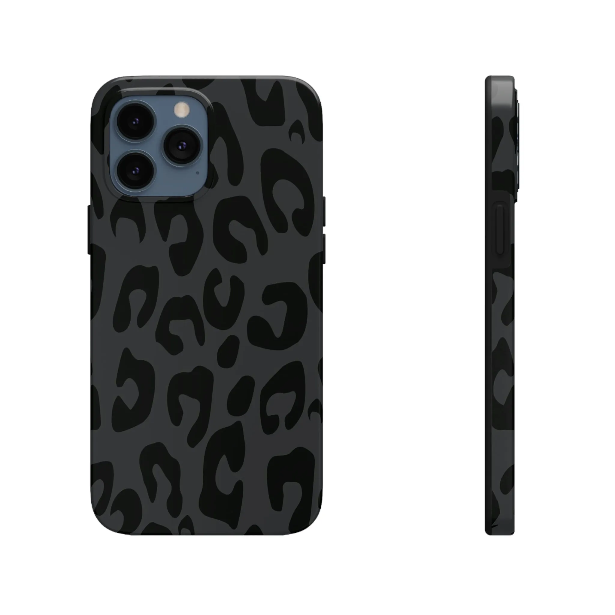 Gray Cheetah phone case