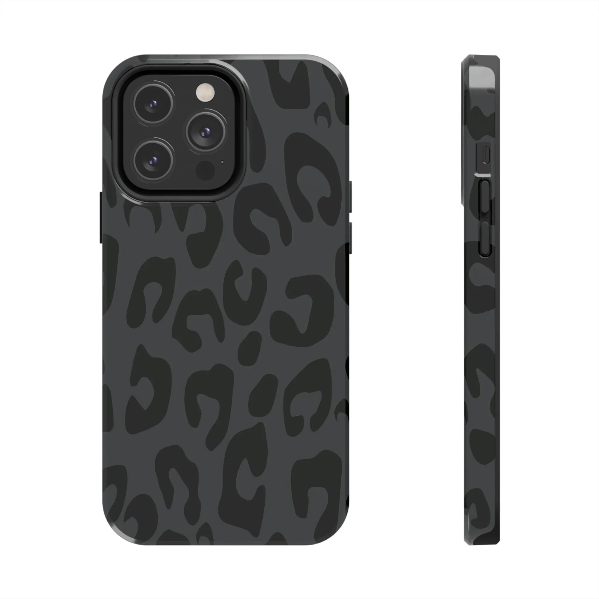 Gray Cheetah phone case