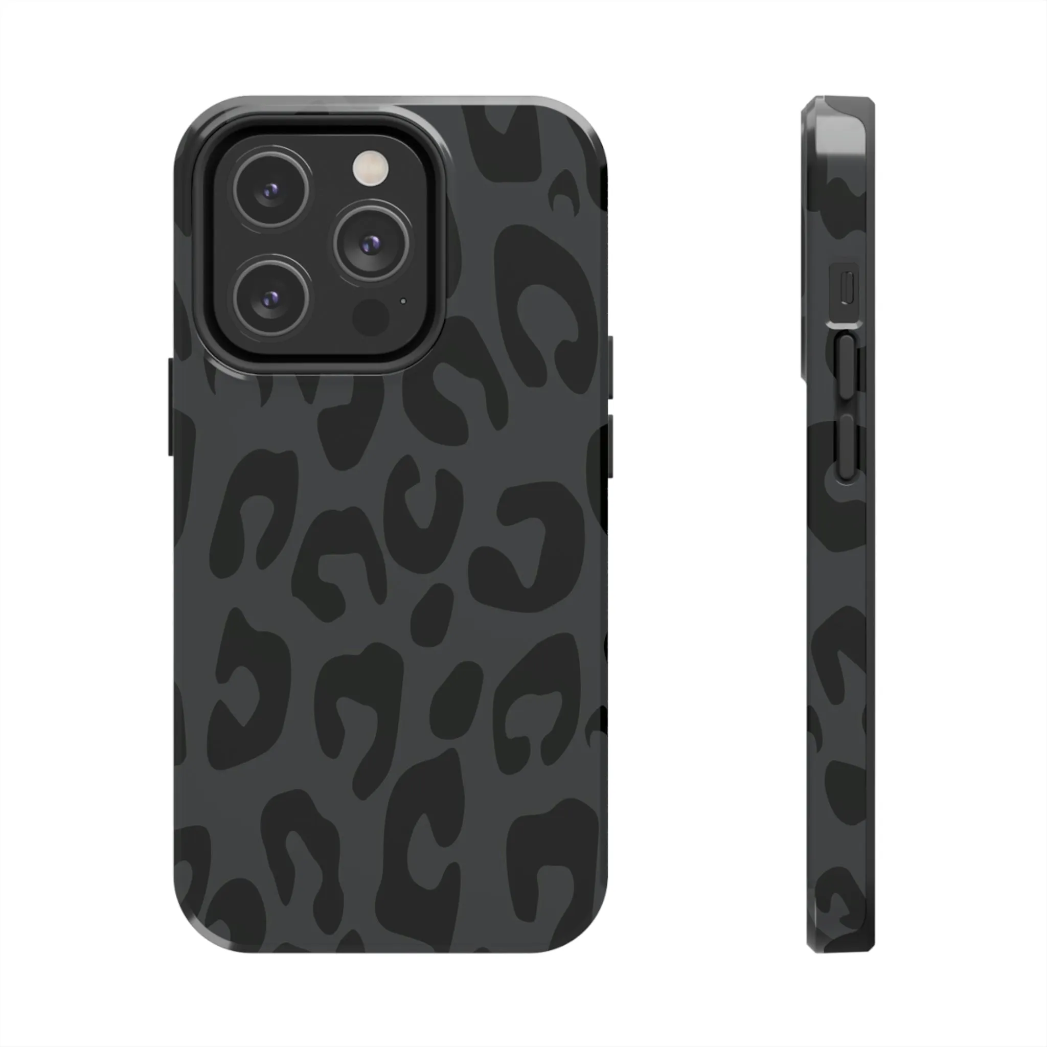 Gray Cheetah phone case