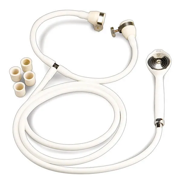 Hand Shower Lightweight Plastic 2m