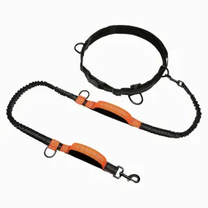 Hands-Free Dog Leash with Double Padded Handles and Strong Bungees