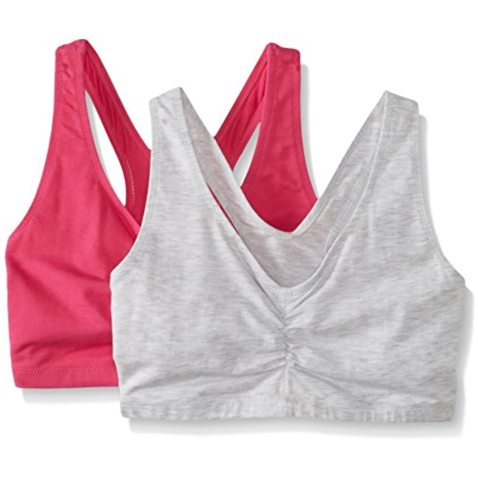 Hanes Women's Comfort-Blend Flex Fit Pullover Bra (2-Pack)