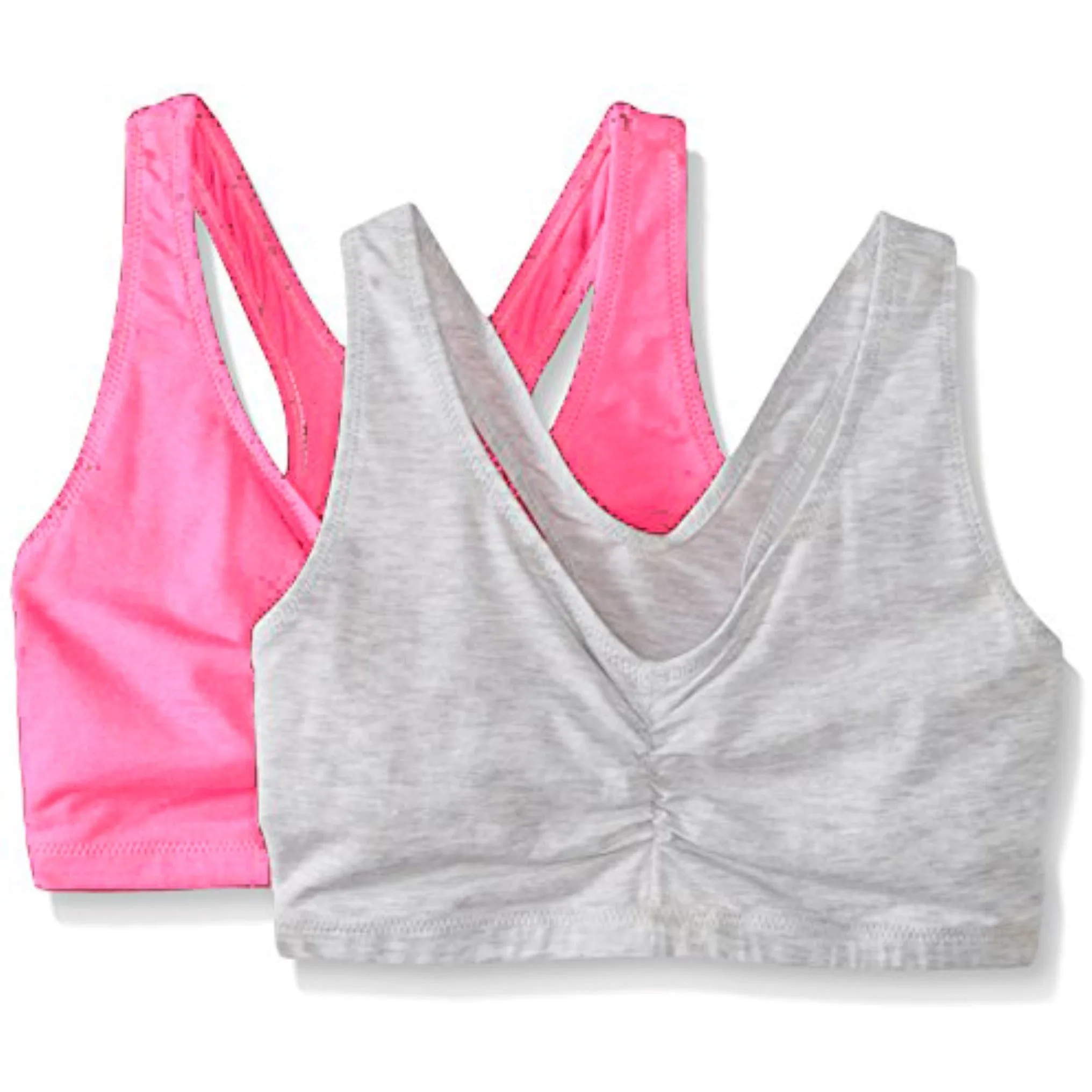Hanes Women's Comfort-Blend Flex Fit Pullover Bra (2-Pack)