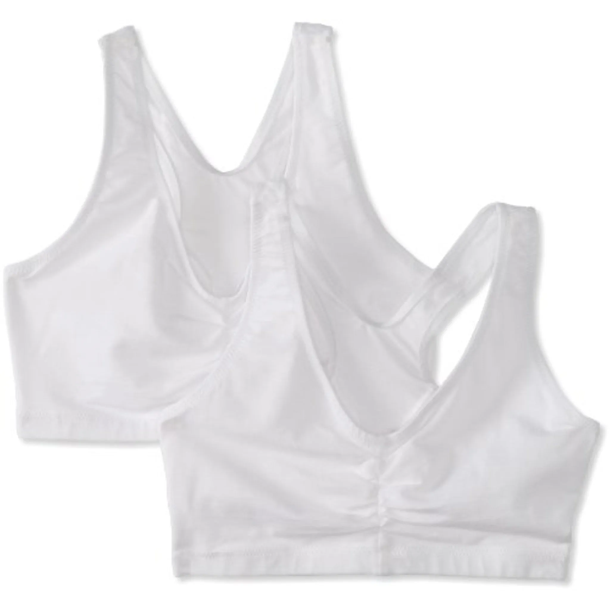 Hanes Women's Comfort-Blend Flex Fit Pullover Bra (2-Pack)