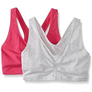Hanes Women's Comfort-Blend Flex Fit Pullover Bra (2-Pack)