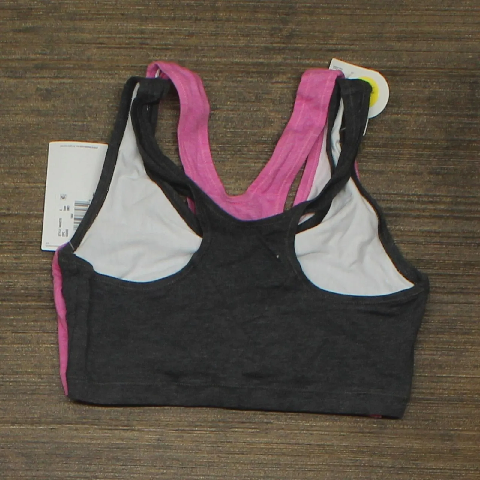 Hanes Women's ComfortFlex Fit Stretch Cotton Sport Bra H570 2-Pack MHH570