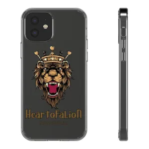 Heart of a Lion Clear Case - Slim, Shock-Resistant Protection
