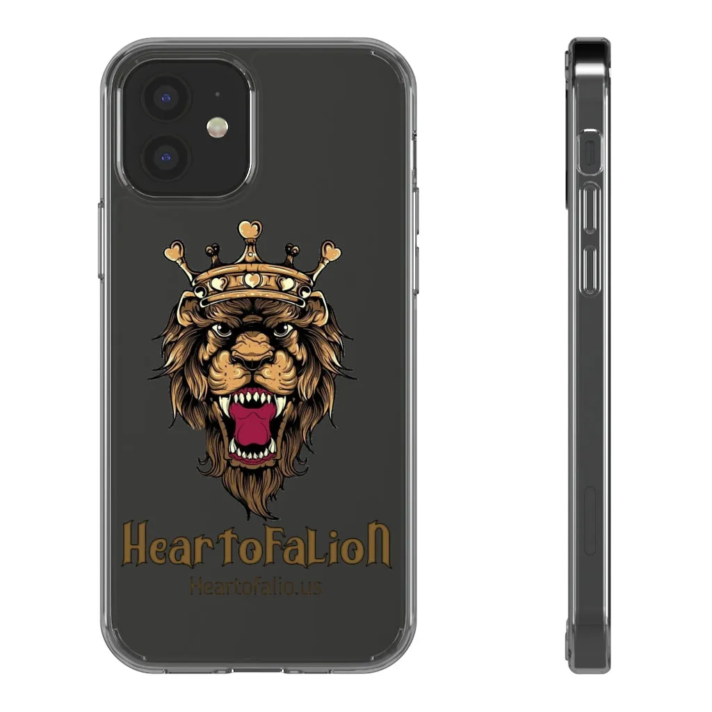 Heart of a Lion Clear Case - Slim, Shock-Resistant Protection