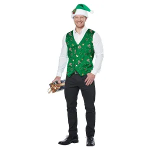 Holiday Vest, Green/Adult