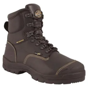 Honeywell Metatarsal Guard Mining Work Boots, Size 6, 4.9 in H, Black, 55246-BLK060