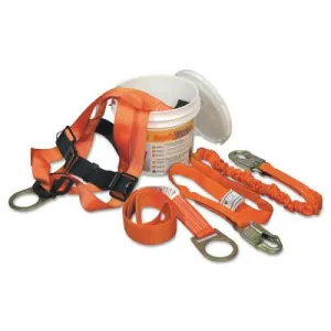 Honeywell Titan II ReadyWorker Fall Protection Kits, Tongue Leg Strap Buckles, 6 ft Strap, TFPK-6-Z7/U/6FTAK