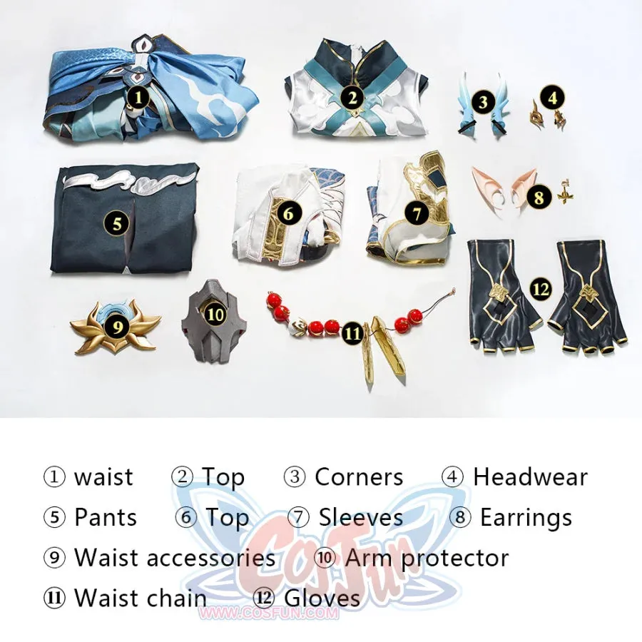 Honkai: Star Rail Dan Heng Imbibitor Lunae Cosplay Costume C08164  AA