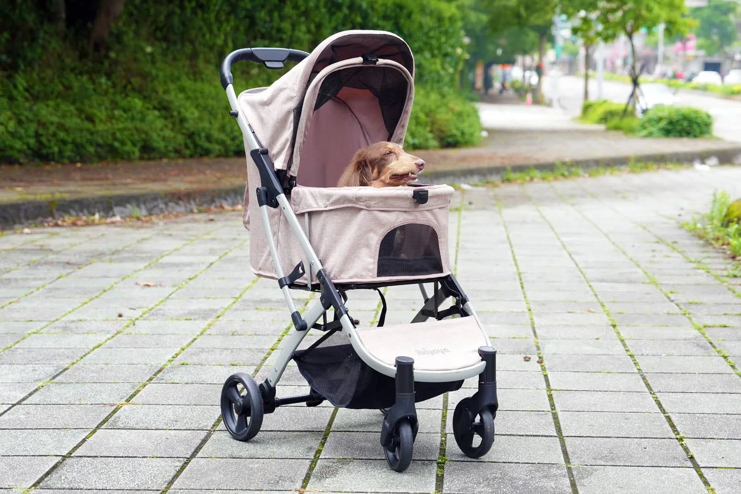 Ibiyaya - Evolution Speedy Fold Pet Buggy Foldable Cat Rabbit Dog Pram