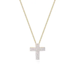 Infinity Cross Necklace