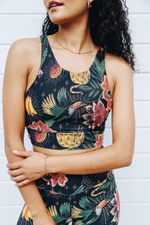 Island Vibes Longline Medium Impact Bra