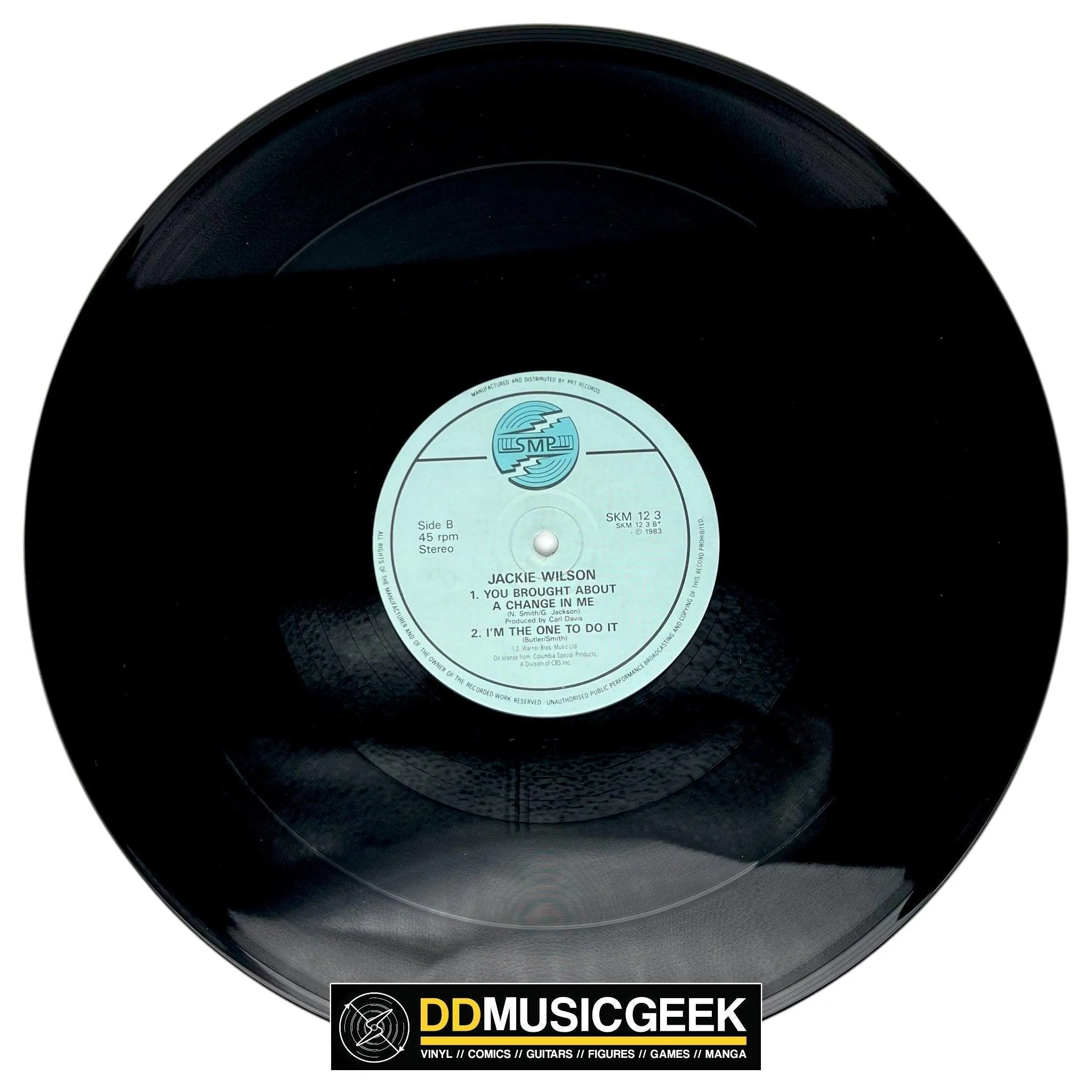 Jackie Wilson: Reet Petite (The Sweetest Girl In Town) (12", Single, Blu)